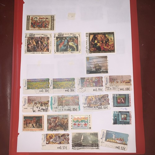 Art thematic stamps unchecked - art,