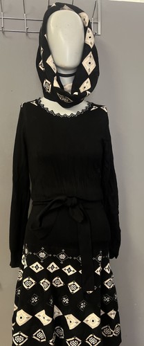 Ladies black stretch - black,