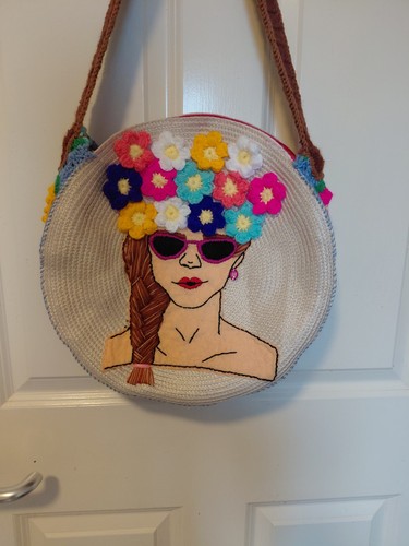 Tote bag handmade crochet - bag,