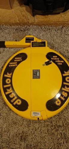 Disklok steering wheel lock - lock,