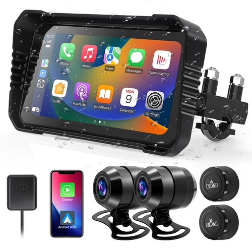 Motorcycle carplay gps - 6.25",