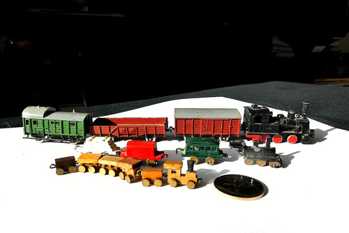 Three sets miniature - three, toy