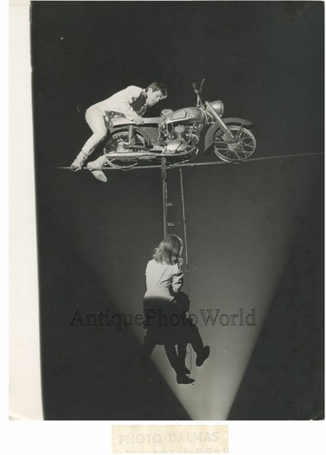 Motorcycle circus stunt
