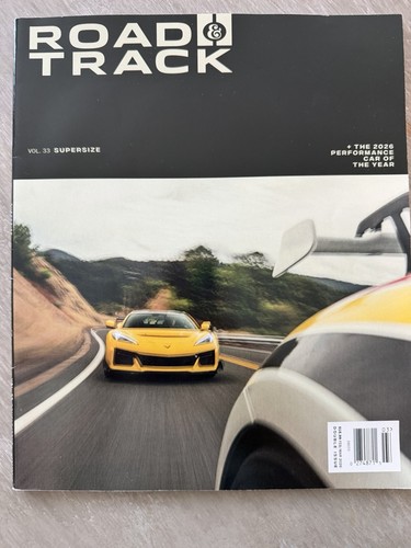 Road and track magazine vol33 - road,
