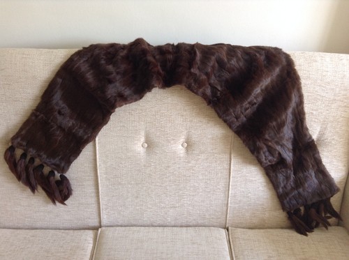 Vintage real fur beautiful - fur,