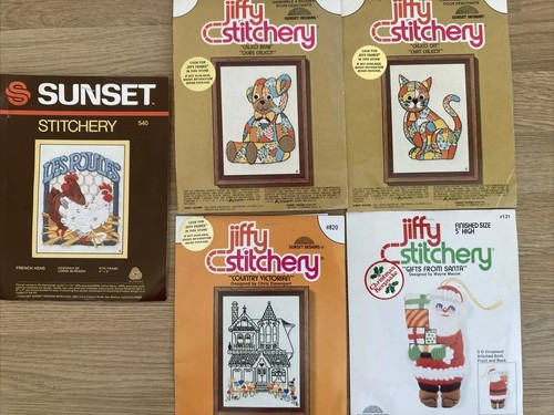 Vintage jiffy stitchery - jiffy, sunset