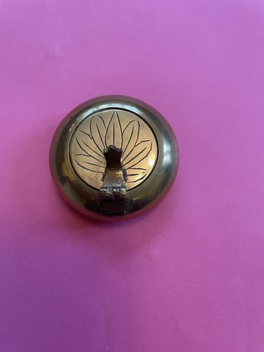 Vintage brass unusual weed - brass,