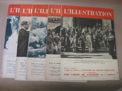 Illustration magazines - l'illustration, ~