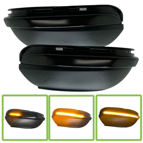 Pair black smoked led dynamic - smoked,