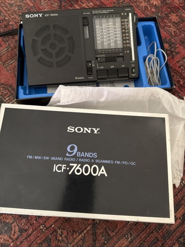 Sony icf 7600a 9 band - 7600a,