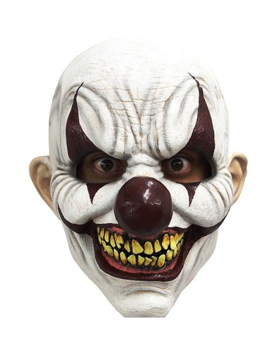 Chomp clown mask halloween - chomp,