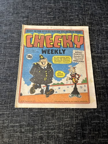 Cheeky weekly comic 22 - cheeky,