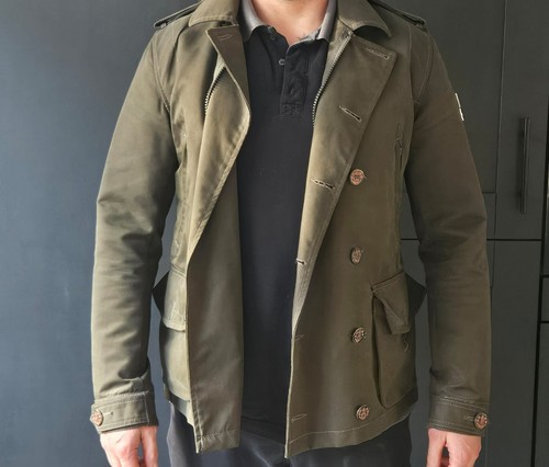 Mens superdry naval jacket pea - naval,