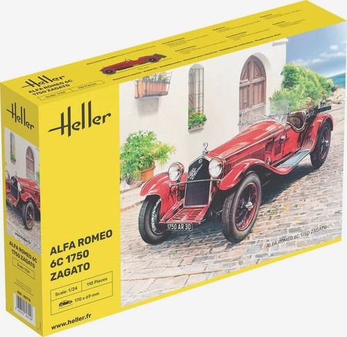 Heller car kit alfa romeo - alfa,