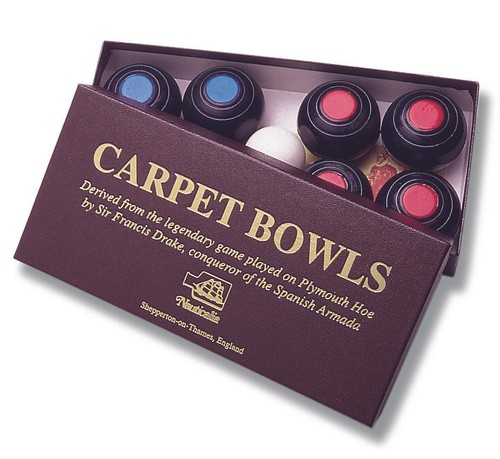 Nautical mini carpet bowls set - bowls,