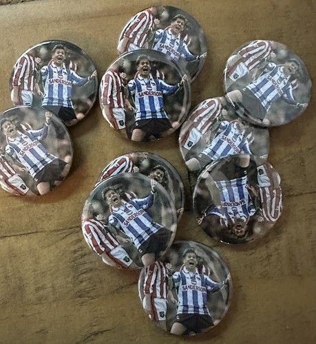 Chris waddle 25mm button - 25mm,