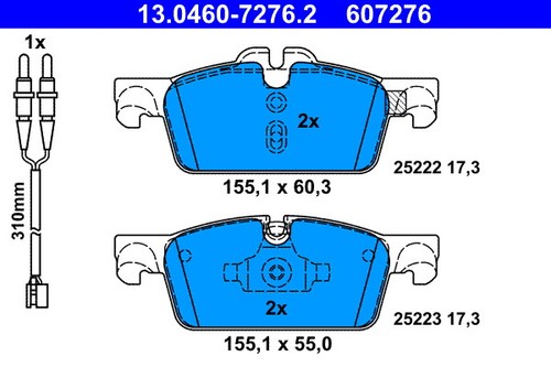 Ate 0460 7276 brake - ate,