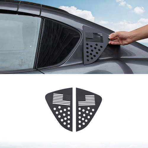 Flag alloy rear side window - us,