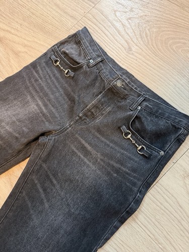 Gucci denim cotton jeans - denim,