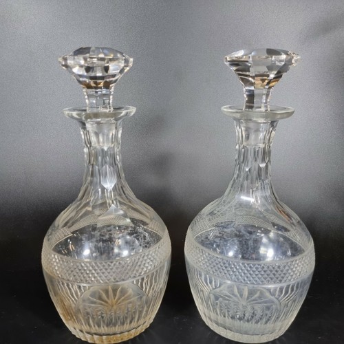 Antique pair 19th - 19th, cut