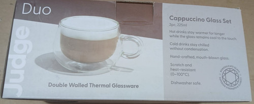 Double walled glass - double,