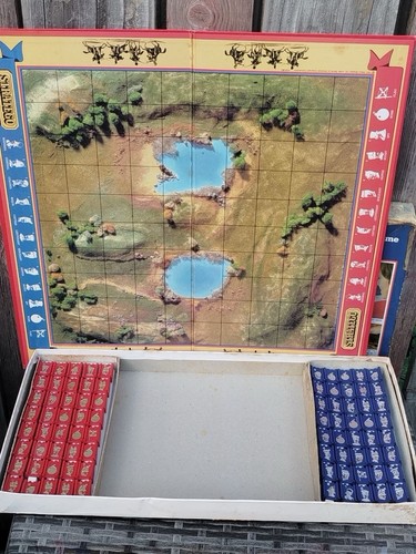 Vintage stratego board game - board,