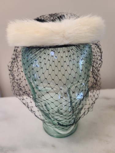 Vintage mink fur - mink, fascinator