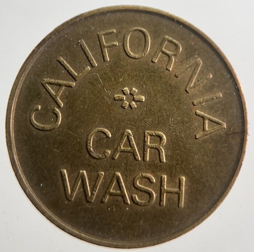 Usa california car wash - wash, token