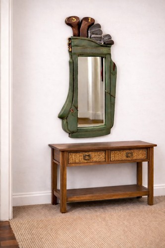 Vintage golf bag - golf, mirror