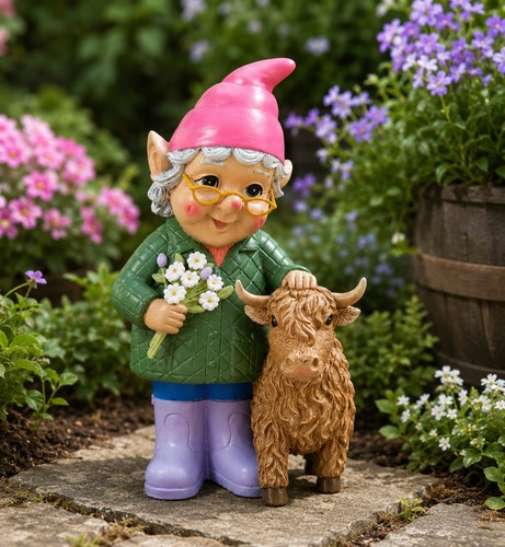 Giant grandma gnome - giant,
