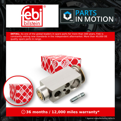 Air con expansion valve fits - con,