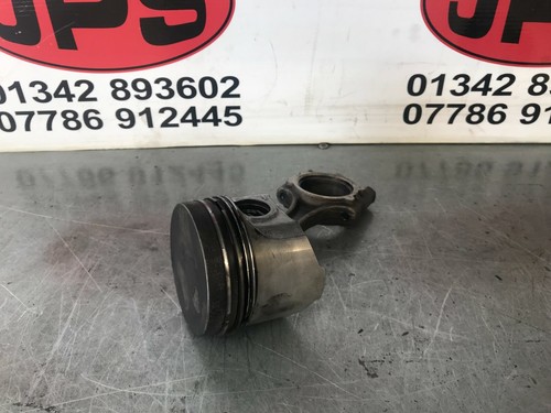 Piston with con - , rod