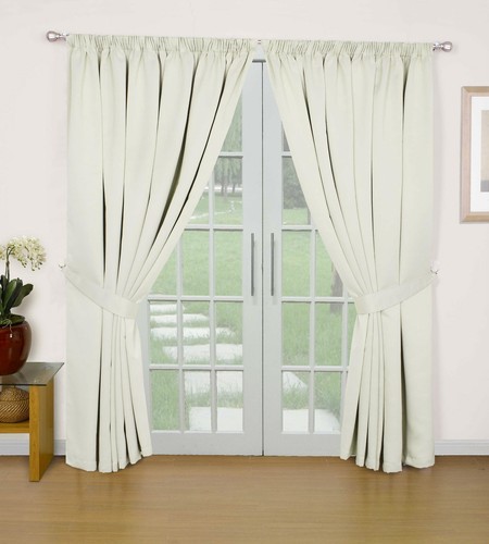 Blackout curtains pencil - pencil, pleat