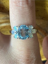 Brazilian blue topaz ethiopian - brazilian,