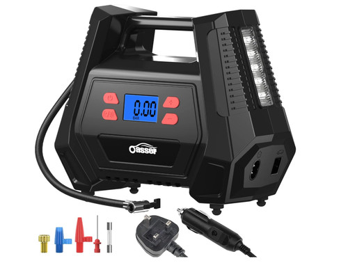 Tyre inflator air compressor - tyre,