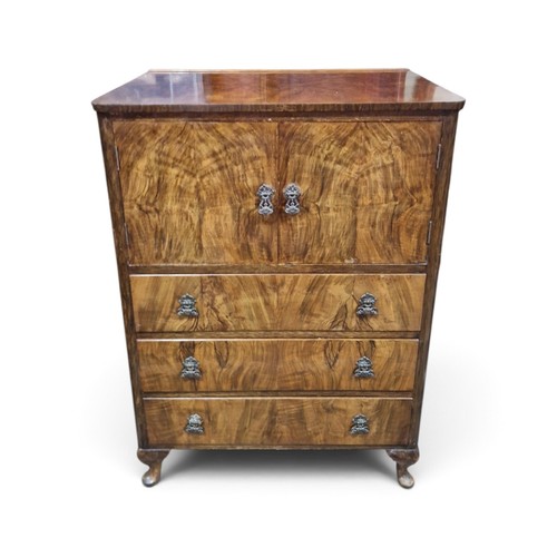 Antique walnut linen - walnut,