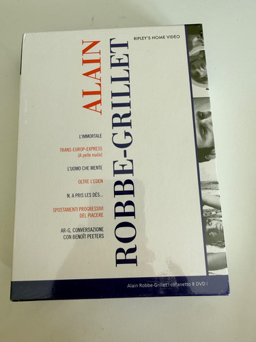 Alain robbe grillet dvd - robbe-grillet, 8-dvd
