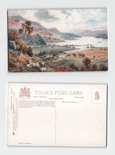 Postcard killin loch tay - killin,