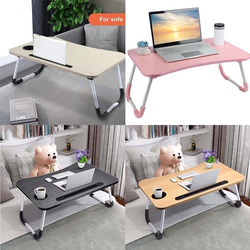 Folding laptop table bed - bed, tray