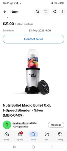 Nutribullet magic bullet - nutribullet, 0.6l