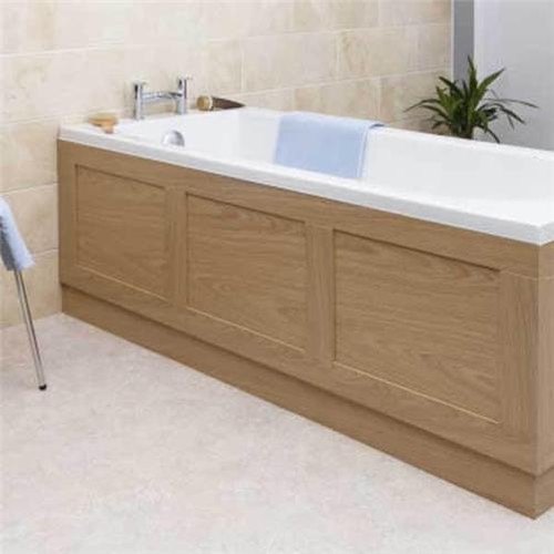 Oak wood bath side - oak, panel