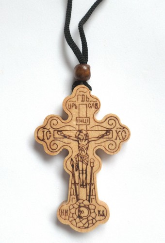 Russian wood cross - russian, car