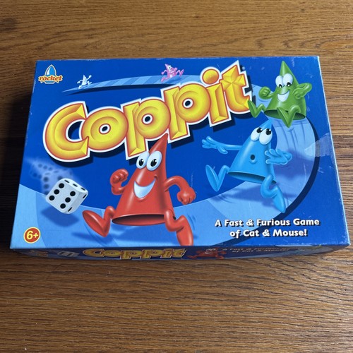 Coppit board game - board, rocket