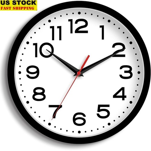 Large silent analog wall - silent, clock