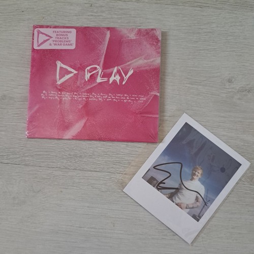Sheeran signed polaroid - sheeran,