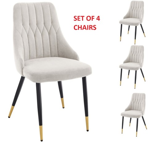 Set beige velvet - of, dining