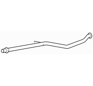 Centre exhaust pipe for - pipe,