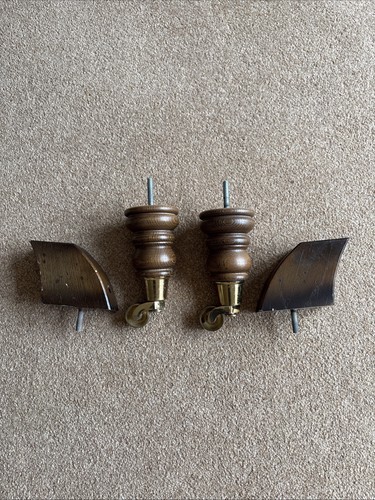 Sofa chair legs mahogany - sofa/chair,