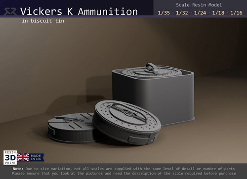 Vickers ammunition - (ammo),