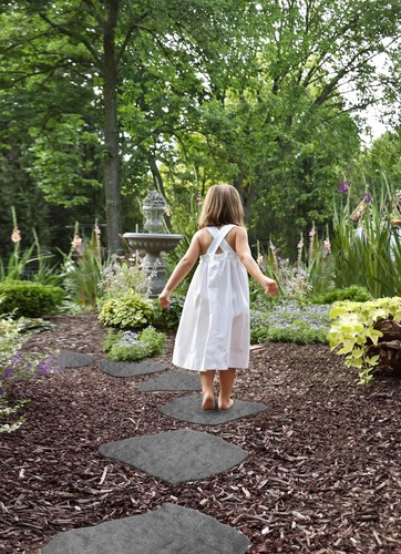 Recycled rubber garden - recycled,